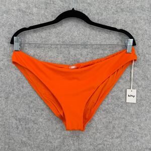 NWT KHY Low-Rise Orange Bikini Bottom Size X-Large
